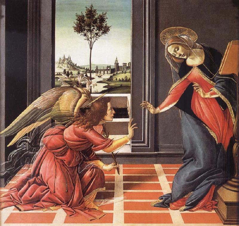 Sandro Botticelli La Anunciacion